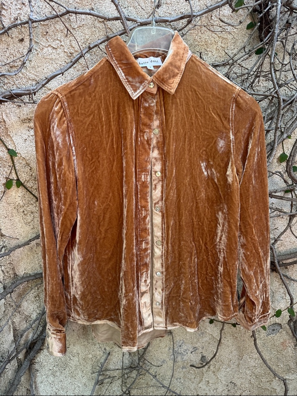 Bella Dahl Velvet Shirt